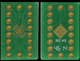 RE935-08R Multi-adapter QFN16 P=0.65 mm RM 2.54 mm