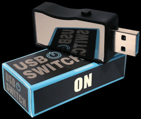 1401 USB 3.0 A-plug &gt; A-socket with switch