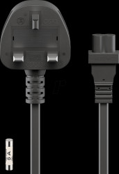 45785 Power supply cord UK, 1,5 m
