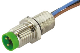 Złącze wielostykowe przemysłowe 4-pinowe M8 Montaż w przegrodzie Wtyczka Murrelektronik Limited