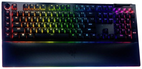 Klawiatura gamingowa RAZER BlackWidow V4 Pro Green Switch Niemiecki, QWERTZ
