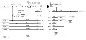 Highly efficient dual-String white LED driver