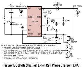 Constant-Voltage/Constant-Current Battery Charger