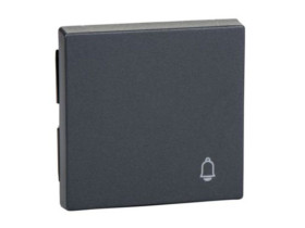 MERTEN Klawisz System M pojedynczy z oznaczeniem ''dzwonek'' antracytowy MTN439814 SCHNEIDER ELECTRIC