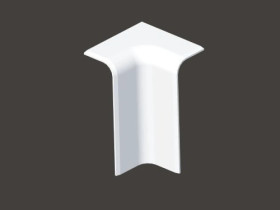 Pokrywa nar. wew. 25mm 80x tworzywo kremowo-biały LP 80/25 8825