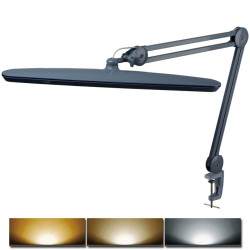 Lampa biurkowa 182 LED z funkcją ściemniania i regulacji barwy CCT