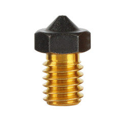 Dysza 0,3mm typu E3D(V6) mosiężna pokryta PTFE 1,75