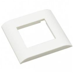 Ramka montażowa 2M 45x45 biała na moduły Mediabox