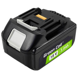 Green Cell Gc-Ptma18V3 Tool Battery 18V 3Ah Li-Ion Green