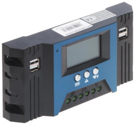 Regulator solarny ładowania akumulatorów SCC-100A-PWM-LCD-S2