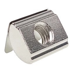 Nakrętka młoteczkowa M8 z blokadą sprężynową do profili 4040