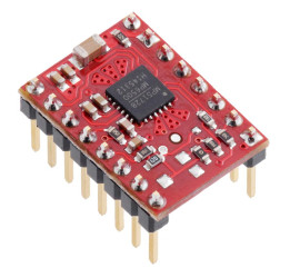 Pololu MP6500 Stepper Motor Driver Carrier, Digital Current Control (Header Pins Soldered)