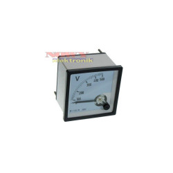 Miernik analog.volt.kwa. 500V duży
