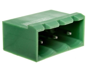 Gniazdo pinowe 3P 320V 12A zielone MSTBVA 2,5/ 3-G-5,08 1755749 /250szt./