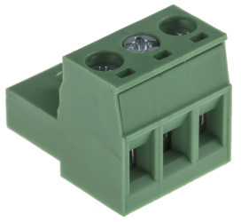 Klucz polaryzacyjny 3 -pinowe raster 5mm Przewlekany Żeński RS PRO