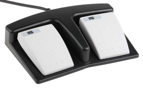 Przełącznik nożny RS PRO Tworzywo termoplastyczne Chwilowy 250V 3 A DPST IPX7