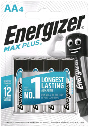 4 x bateria alkaliczna Energizer MAX Plus LR6/AA (blister)