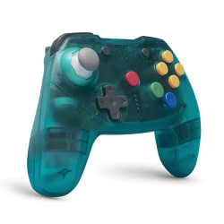 Retro Fighters Brawler64 Bluetooth NSO Edition - Transparent Blue