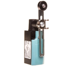 Wyłącznik krańcowy 1Z 1R pełzające metal 31mm dźwignia uchylna 100mm regulowana z rolką 19mm z tworzywa IP67 3SE5212-0BK50