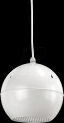 EDL-412/WS Spherical speaker, 100 V, 8 ohm, IP 44, 10 W