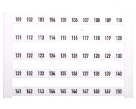 Oznacznik DEK 6,5 FW 101-150 do SAK 4 0468160101 /500szt./