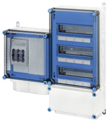 Szafka rozdzielcza Hensel Mi PV 6111 20001166, 600 mm x 625 mm x 170 mm, 1 szt.