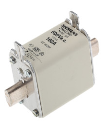 Bezpiecznik NH 160A 500V ac NH00 gG Siemens