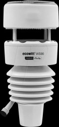 SHELLY_PBS_WS90 Ecowitt WS90 7-in-1 Weather Station, powered by Shelly