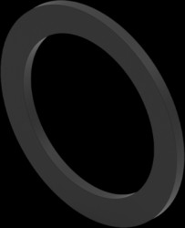 Seal, M25, Clamping range 16 to 23 mm, IP68, black, 1SNG609013R0000