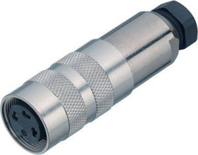 binder 99 5110 700 04-20 Złącze żeńskie kablowe złącze żeńskie proste Seria: 423 Łączna ilość styków: 4 1 szt.