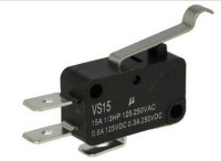 VS15K025 Mikroprzełacznik z dźwignia symulująca kółko (25 mm) - przełączny
