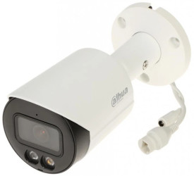 Kamera IP DAHUA, 5Mpix, bullet, AI, IR 30m, LED 30m, 2.8mm, WDR, HLC, SDXC, mikr, IP67, 12 VDC/PoE