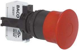 BACO BAL22DD01A Wyłącznik awaryjny L22DD01A, 1 szt.