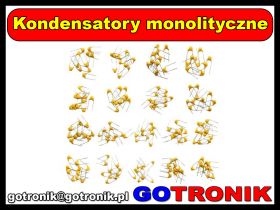 Zestaw kondensatorów monolitycznych 180 sztuk