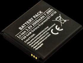 13185 Smartphone battery for Samsung devices, Li-Ion, 2000 mAh