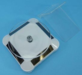 EKSPOZYTOR OBROTOWY SOLARNY BIAŁY