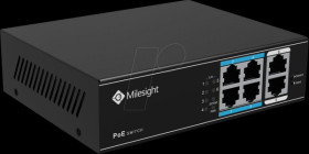 MS-S0204-EL Switch, 6-Port, Fast Ethernet, PoE