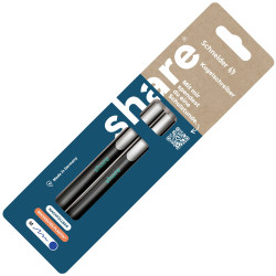 share 4-0001-2 Ballpoint pen 1 pc Blue Ink Plastic
