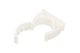 Uchwyt zamknięty do rur gładkich UZ 28 biały 68046 /100szt./