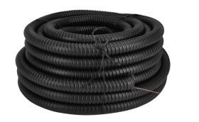 Rura karbowana metalowa w oplocie PVC 26/33 do prowadzenia kabli 25M 4/M/0010541400290011