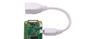 Raspberry Pi 2 m HDMI na Micro HDMI Biały