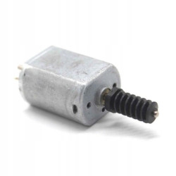 MINI SILNICZEK SILNIK DC KLASY 130 3-6V Z PRZEKŁADNIĄ ŚLIMAKOWĄ - FK130SH