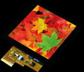 EA TFT040-77AITC 4.0" TFT display, 720x702 dot, SPI, touch