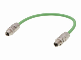 Kabel Ethernet długość 1m Z zakończeniem Molex Poliuretan