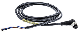 Przewód czujnik-siłownik ze złączem Złącze M12 liczba rdzeni 4 długość 2m Rodzaj A Żeńskie