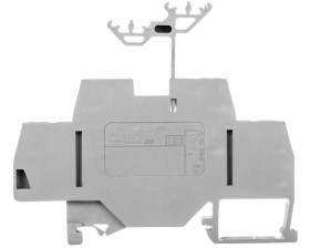 Złączka szynowa 2-piętrowa 4mm2 L / L szara 281-619 /50szt./