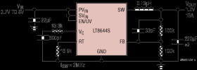 8V, 16A Synchronous Step-Down Silent Switcher 2