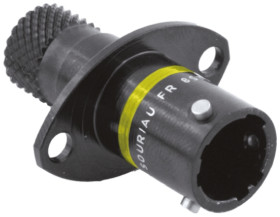 Złącze wielostykowe przemysłowe 3-pinowe, panelowe Gniazdo Souriau Sunbank by Eaton