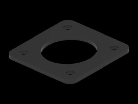 Flange seal for CPC socket, 81665-3