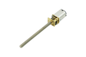 Micro Metal DC Geared Motor with Lead Screw (6V 150RPM M4*55)
